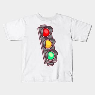 Elegant Traffic Light Kids T-Shirt